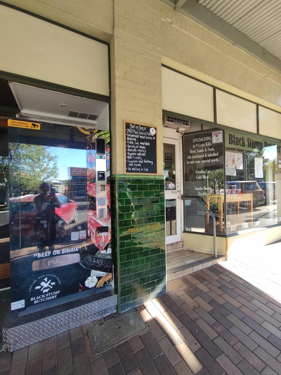 Coolah Butcher vending machine